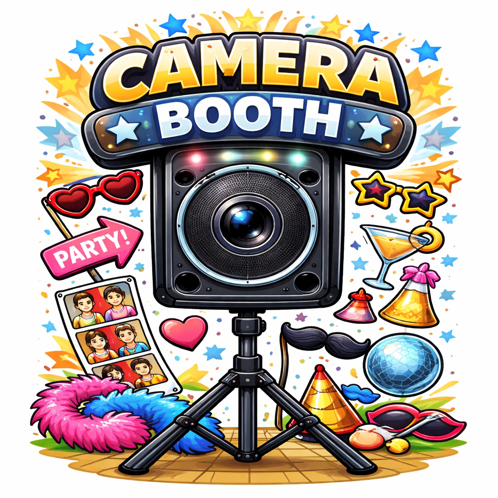 Party fun at the photo booth